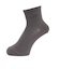 ニューエラ（NEW ERA）靴下 スニーカー丈 ソックス CHARCOAL チャコールグレー 23-25cm 14886683 抗菌 防臭