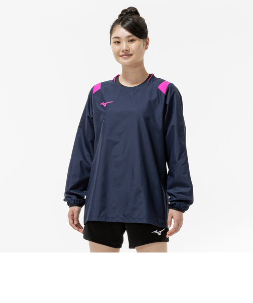 ミズノ（MIZUNO）バレーボールウェア BASIC 長袖ピステ V2MEC53114