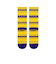 スタンス（STANCE）バスケットボール ソックスLAKERS HOMESICK CREW ロサンゼルス・レイカーズ A556D25LHC#GLD