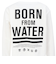 ハーレー（HURLEY）BORN FROM WATER 長袖Tシャツ MCLS252063-WHT