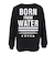 ハーレー（HURLEY）BORN FROM WATER 長袖Tシャツ MCLS252063-BLK