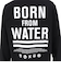 ハーレー（HURLEY）BORN FROM WATER 長袖Tシャツ MCLS252063-BLK