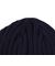 チャンピオン-ヘリテイジ（CHAMPION-HERITAGE）ニットキャップ SCRIPTロゴ リブ 紺 57-59cm C8-C715C 370