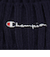 チャンピオン-ヘリテイジ（CHAMPION-HERITAGE）ニットキャップ SCRIPTロゴ リブ 紺 57-59cm C8-C715C 370
