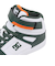 ディーシーシューズ（DC SHOES）ジュニアスニーカー ボーイズ ボーダーシューズ ピュア ハイトップ SE EV SN ホワイト グリーン 25FWDK2…