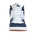 ディーシーシューズ（DC SHOES）スニーカー ボーダーシューズ マンテカ 4 ハイカット ホワイト ネイビー 25FWDM254009410 スポーツ シ…