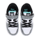 ディーシーシューズ（DC SHOES）ジュニアスニーカー ボーイズ ボーダーシューズ マンテカ 4 V SN ホワイト グレー 25FWDK254001113…