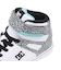 ディーシーシューズ（DC SHOES）ジュニアスニーカー ボーイズ ボーダーシューズ ピュア ハイトップ SE EV SN ホワイト グレー 25FWDK25…