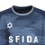 スフィーダ（SFIDA）ジュニア サッカー フットサルウェア 昇華 長袖プラクティスシャツ SA-25522JR NVY