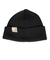 カーハート（CARHARTT）ニットキャップ ストラタス ハット ロー 黒 I02574189XX25FW ニット帽 防寒