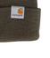 カーハート（CARHARTT）ニットキャップ ストラタス ハット ロー 緑 I02574163XX25FW ニット帽 防寒