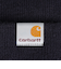 カーハート（CARHARTT）ニットキャップ ストラタス ハット ロー 紺 I0257411CXX25FW ニット帽 防寒