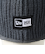 ニューエラ（NEW ERA）ニット イヤーウォーマー リブ ボックスロゴ ダークグレー 14669990 2WAY 耳当て ヘッドバンド 防寒