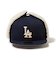 ニューエラ（NEW ERA）キャップ 59FIFTY Dog Ear ドッグイヤー ロサンゼルス・ドジャース ナイトシフトネイビー S-Lサイズ 146681…