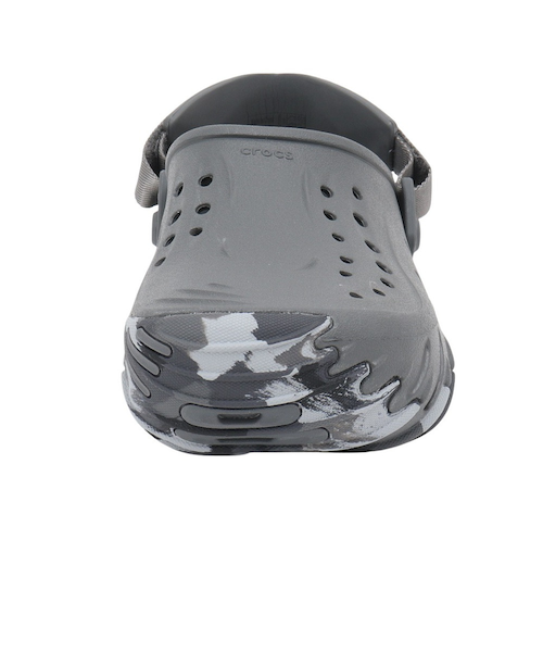 クロックス（crocs）サンダル エコー カモ RO クロッグ SGy/Mlt グレー