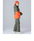 フェニックス（PHENIX）ジュニア アシンメトリカルバイカラーツーピース スキーウェア 上下セット ESB252P82ORANGE