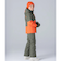 フェニックス（PHENIX）ジュニア アシンメトリカルバイカラーツーピース スキーウェア 上下セット ESB252P82ORANGE