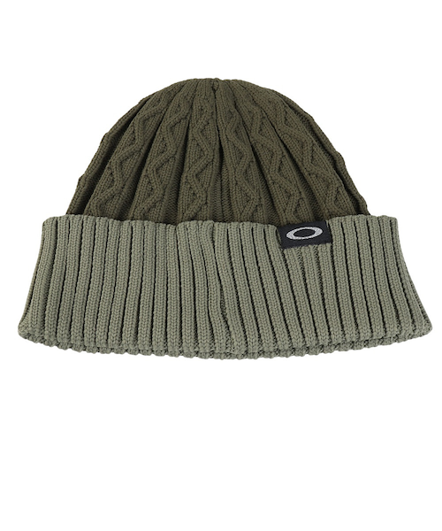 オークリー（OAKLEY）ニットキャップ ESSENTIAL ビーニー 6.0 緑 46cm
