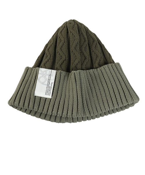 オークリー（OAKLEY）ニットキャップ ESSENTIAL ビーニー 6.0 緑 46cm