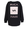 ルーカ（RVCA）BANDANA VA ボックス ロゴ 長袖Tシャツ BF044052 BLK