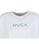 ルーカ（RVCA）BANDANA VA ボックス ロゴ 長袖Tシャツ BF044052 WHT