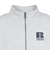 ラッセル（RUSSELL）C100 ロゴフルジップ スウェットシャツ RBM25F0014 MGRY