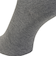 日本の名湯 パイルショートソックス チャコールグレー 23～25cm 3103503-97