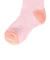クー（Coo.）靴下 ジュニア クルーソックス HEAT-X 2足組 ピンク×グレー ハート 15.0～18.0センチ 896CO5GSA0059 PNK15