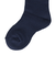 クー（Coo.）靴下 ジュニア クルーソックス HEAT-X 2足組 ネイビー×グレー ライン 15.0～18.0センチ 896CO5GSA0057 NVY15