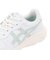 アシックス（ASICS）スニーカー ウォーキングシューズ ゲルファンウォーカー W077 ホワイト グリーン 1292A077.100 スポーツシューズ