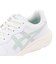 アシックス（ASICS）スニーカー ウォーキングシューズ ゲルファンウォーカー W077 ホワイト グリーン 1292A077.100 スポーツシューズ