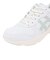 アシックス（ASICS）スニーカー ウォーキングシューズ ゲルファンウォーカー W077 ホワイト グリーン 1292A077.100 スポーツシューズ