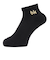 バドミントン ショート丈ソックス SC-5982-BLAGLD-2528
