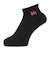 バドミントン ショート丈ソックス SC-5982-BLAPNK-2225