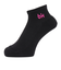 バドミントン ショート丈ソックス SC-5982-BLAPNK-2225