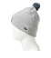 ニューエラ（NEW ERA）帽子 ニットキャップ ポンポンニット ニューヨーク・ヤンキース グレー 灰色 14669954