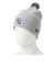 ニューエラ（NEW ERA）帽子 ニットキャップ ポンポンニット ニューヨーク・ヤンキース グレー 灰色 14669954
