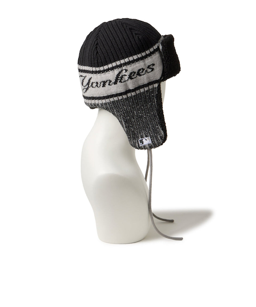 ニューエラ（NEW ERA）帽子 ニットキャップ ニット トラッパー