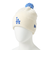 ニューエラ（NEW ERA）帽子 ニットキャップ ポンポンニット ロサンゼルス・ドジャース オフホワイト 白 14669955