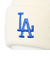 ニューエラ（NEW ERA）帽子 ニットキャップ ポンポンニット ロサンゼルス・ドジャース オフホワイト 白 14669955
