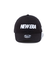 ニューエラ（NEW ERA）帽子 キャップ CHILD 9TWENTY ワードマークロゴ ブラック×ホワイト 14667700