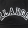 エクストララージ（XLARGE）帽子 ARCH ロゴ スナップバックキャップ 101253051013-BLACK