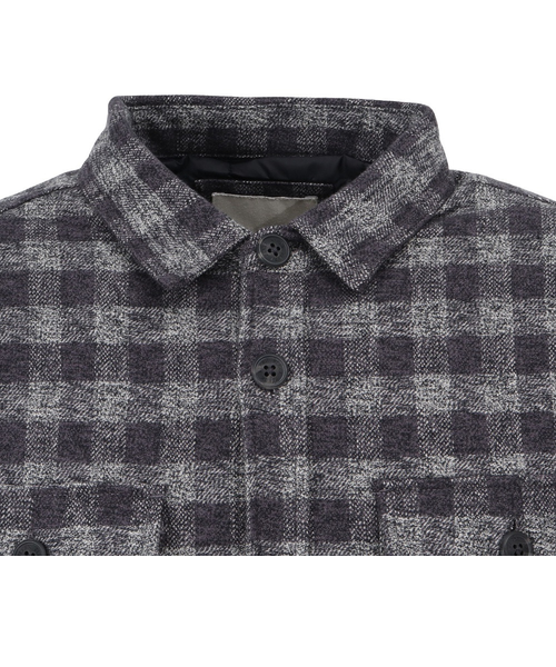 エルケクス（ELKEX）PADDING 長袖シャツ ジャケット EKM5FA0006 BLXGY