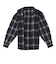 エクストララージ（XLARGE）URBAN PLAID 長袖シャツ 101254014002-BLACK