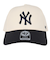 フォーティーセブン（47）帽子 キャップ '47 エムブイピー ニューヨーク・ヤンキース 2-Tone ナチュラル ベージュ×ブラック 14858306