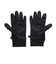 手袋 ストレッチ グローブ 黒 S-LLサイズ WG5F0010-WA900-GRSN BLK 防寒 裏起毛 指出し