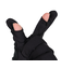 手袋 ストレッチ グローブ 黒 S-LLサイズ WG5F0010-WA900-GRSN BLK 防寒 裏起毛 指出し