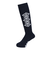 エーアールジー（arg）雪柄 ソックス AG63WC1655 NVY