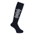 エーアールジー（arg）雪柄 ソックス AG63WC1655 NVY