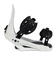 エアボーン（ARBN）スノーボードビンディング 26 AB CANT PLUS AB63WSB1642 OWHT